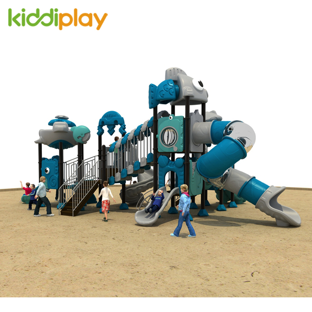 Outdoor Playground Dream Ocean World Slide Equipment
