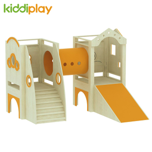 Structure Playground Set Wood Play Indoor Area Center Ground Wooden Play Park