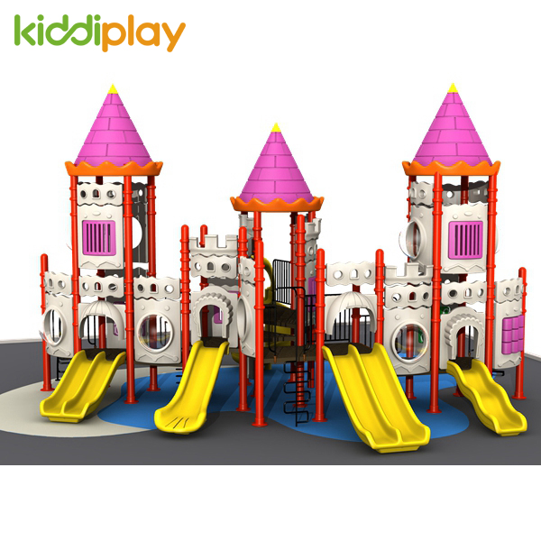 New Design Castle Series Statues of Kids Outdoor Playground