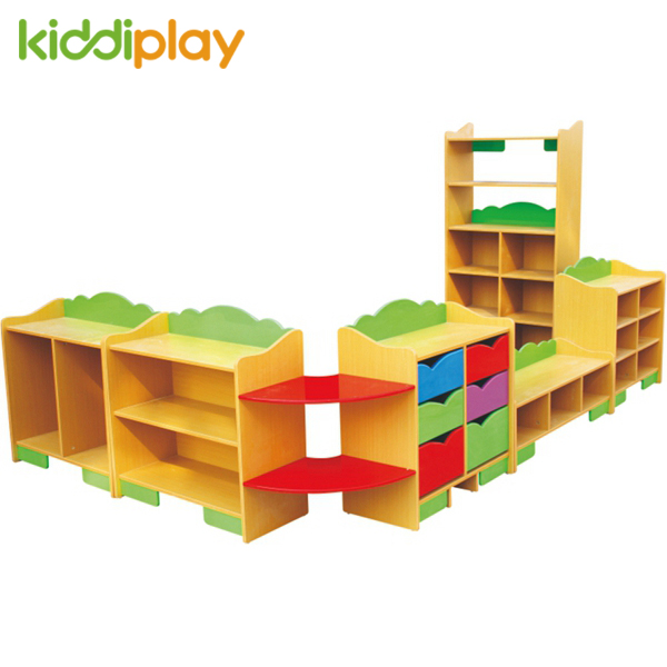 Children Wood Furniture Luxurious Multi Storage Cabinet