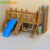 Customized Indoor Kids Wooden Equipment Structure Playground