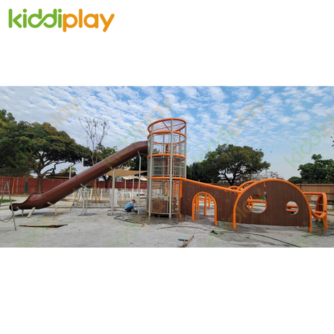 OEM inflatable customized design outdoor large playground for kids