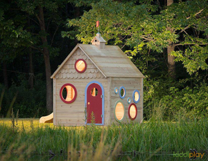 Wooden Outdoor Garden Forest Playhouse for Kids And Toddlers