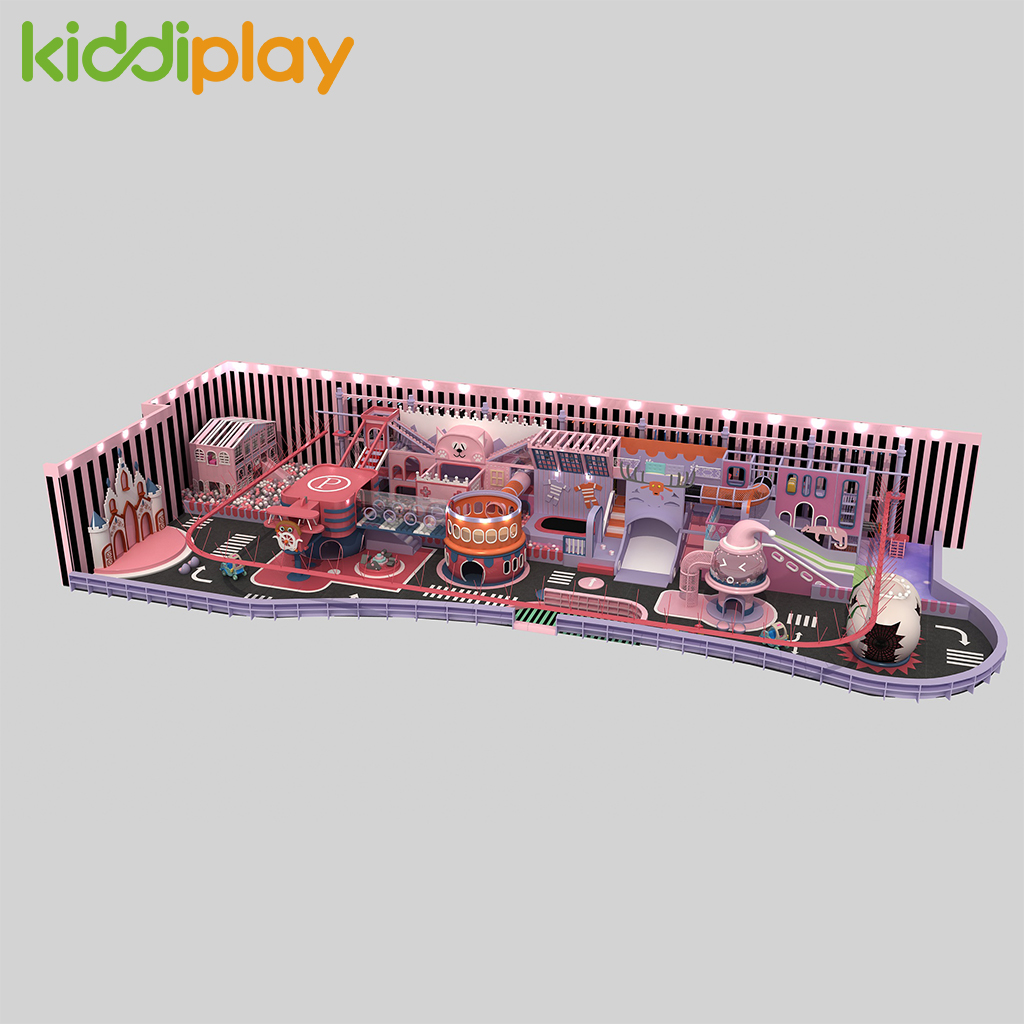 New Developed Multi-Functional Kids Indoor Playground for Play Center