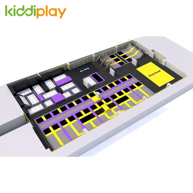 KD11087A Classical Design Free And Professional Trampoline Park Center