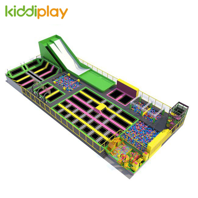 KD11082B Newest Design And Hot Popular COLOURFUL Trampoline Park Center