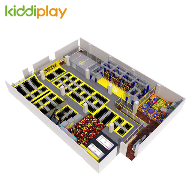 KD11079A 10 Years High Quality And Popular Trampoline Park Center