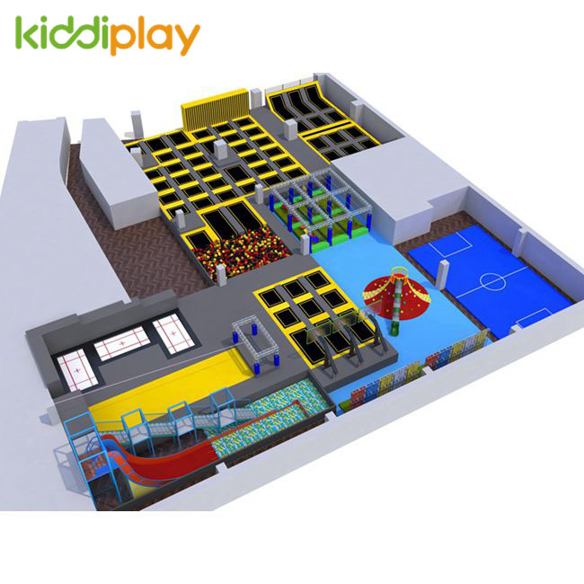 Professional Manufacturer Children Place Indoor Playground Suppliers And Children's Trampoline Park