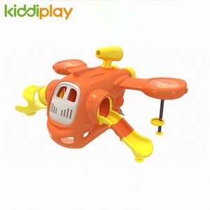 High Quality Kids Indoor Outdoor Playground Plastic Plane Slide