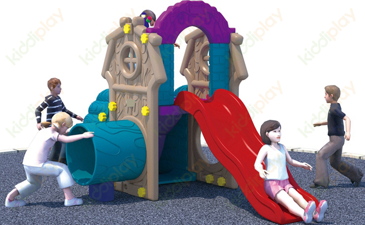 2018 Kids Slide And Swing Outdoor Plastic Play Toy for KiddiPlay