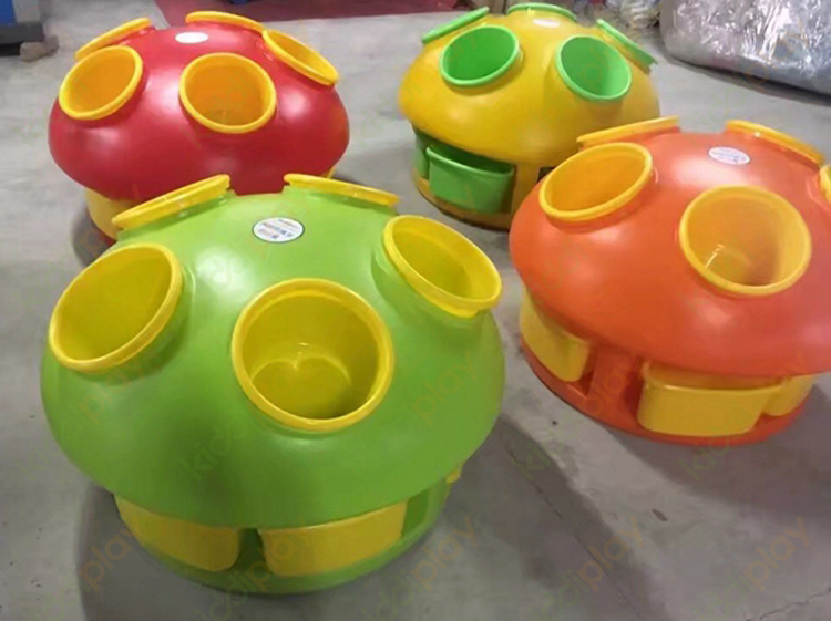Plastic Multifunctional Mushroom Toy Shelf