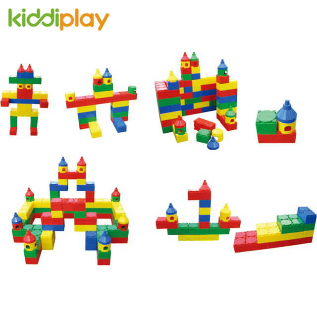 High Quality Fun Kids Blocks, Colorful DIY Building Block, Kids Educational Plastic Blocks for baby