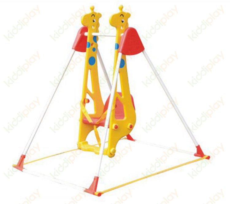 Play Toy Children's Plastic Slide And Giraffe Swing